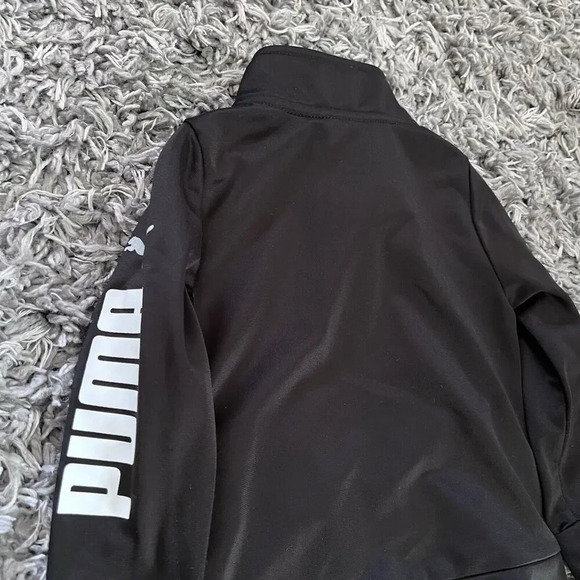 Puma Minicats Baby Toddler Tracksuit Track Top Joggers Black Size 12 Months - Picture 5 of 8